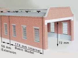 engine shed dimensions